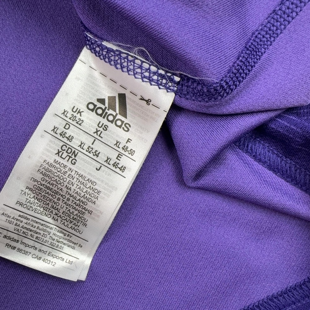 WCU Catamounts Adidas Quarter Zip Shirt Womens XL Purple Collegiate Pullover - Picture 13 of 16
